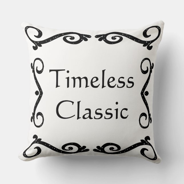 Timeless Classic Cushion (Front)