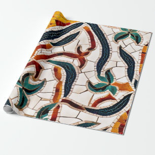 Timeless Crystal Mosaic Wrapping Paper