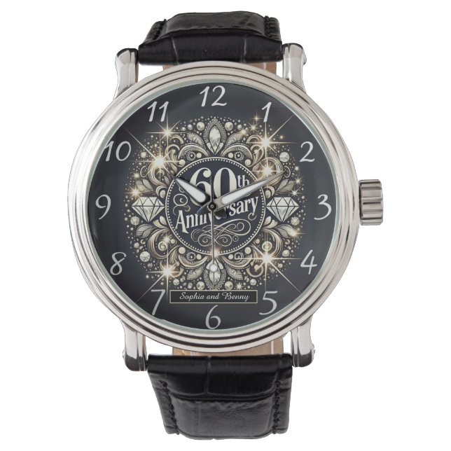 Timeless Elegance: 60th Anniversary Design Watch (Front)