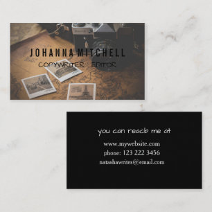 Timeless Elegance Business Card Design credibility