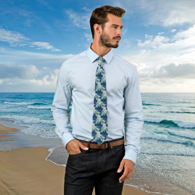 Timeless Elegance: Japanese Wave Vintage  Tie (Creator Uploaded)