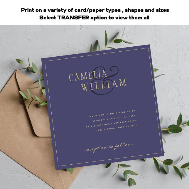 Timeless Elegance Lavender Purple Gold Wedding (Creator Uploaded)