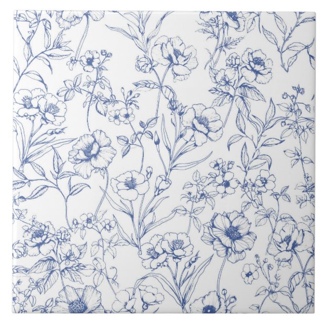 Timeless Elegance Pattern  Tile (Front)