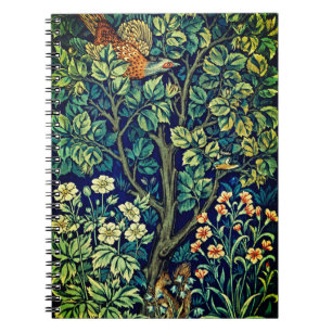 Timeless Elegance: Pheasant - Colourful Vintage Ar Notebook