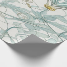  Timeless Elegance: Vintage Blue and Beige Pattern
