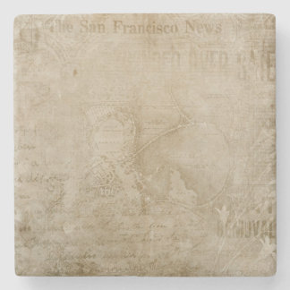 Timeless Elegance  Vintage Inspired Stone Coaster
