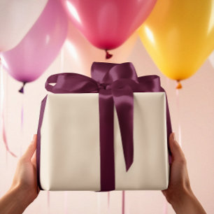 Timeless - Elegant Cream Wrapping Paper