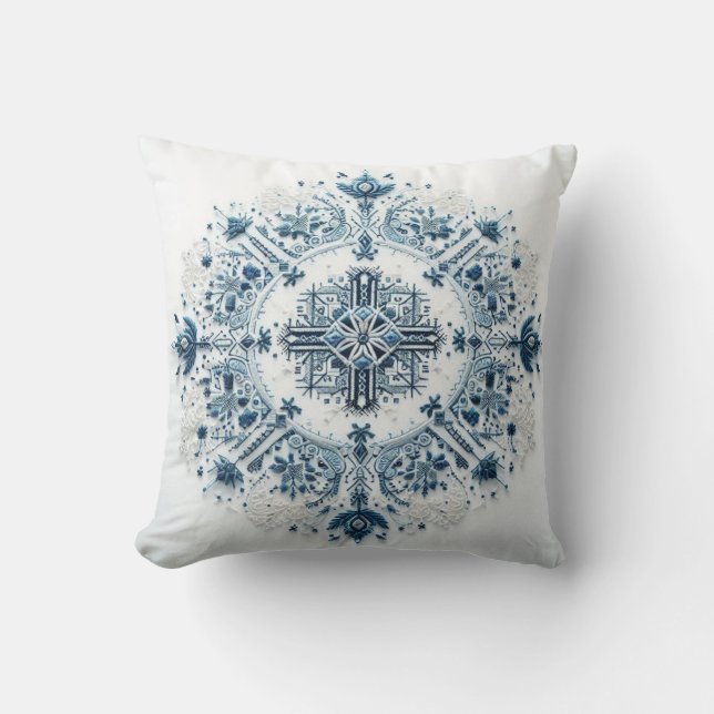 Timeless Embroidery Cushion (Front)