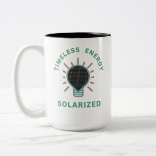 Timeless energy solarised Two-Tone coffee mug