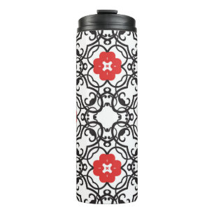 Timeless Floral Vintage: Seamless Classic Thermal Tumbler