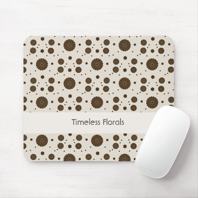 Timeless Florals  Mouse Mat (With Mouse)