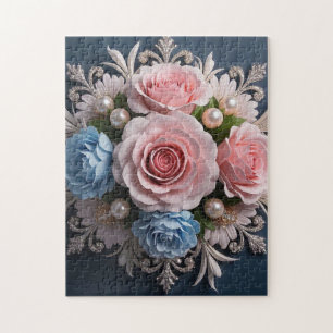Timeless Flower arrangement for her Jigsaw Puzzle