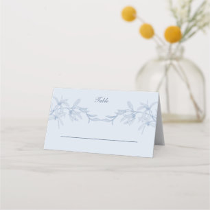 Timeless Flower Wedding Place Card