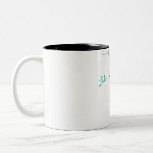 Timeless Gains: I Know I Lift Like an Old Man, Try Two-Tone Coffee Mug
