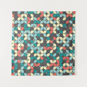 Timeless geometric seamless pattern, abstract desi tapestry