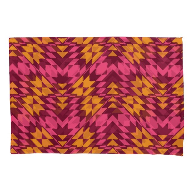 Timeless Geometric: Seamless Pattern Pillowcase (Front)
