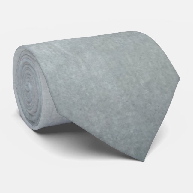 Timeless Grey Elegant Neck Tie (Rolled)