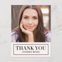 Timeless Grid EDITABLE COLOR Thank You
