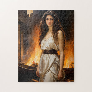 "Timeless Helen: Troy’s Catalyst" Jigsaw Puzzle