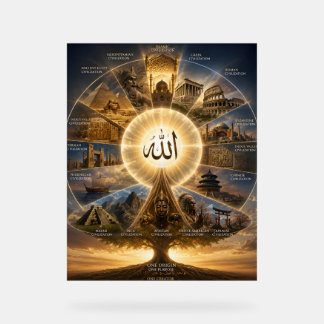 Timeless Heritage of Humanity | Premium Historical Acrylic Sign