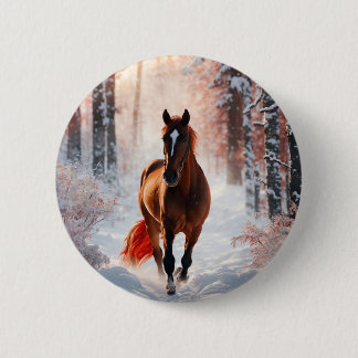 Timeless Horse Silhouette Badge
