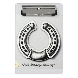 "Timeless Horseshoe" Mini Clipboard