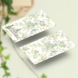 Timeless Ivy Business Card