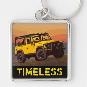 TIMELESS Keychain, Premium Square Keychain