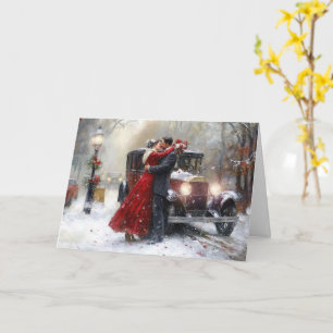 Timeless Love in Winter Valentine's Day Card