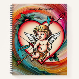 Timeless Love Tattoo Artwork Notebook