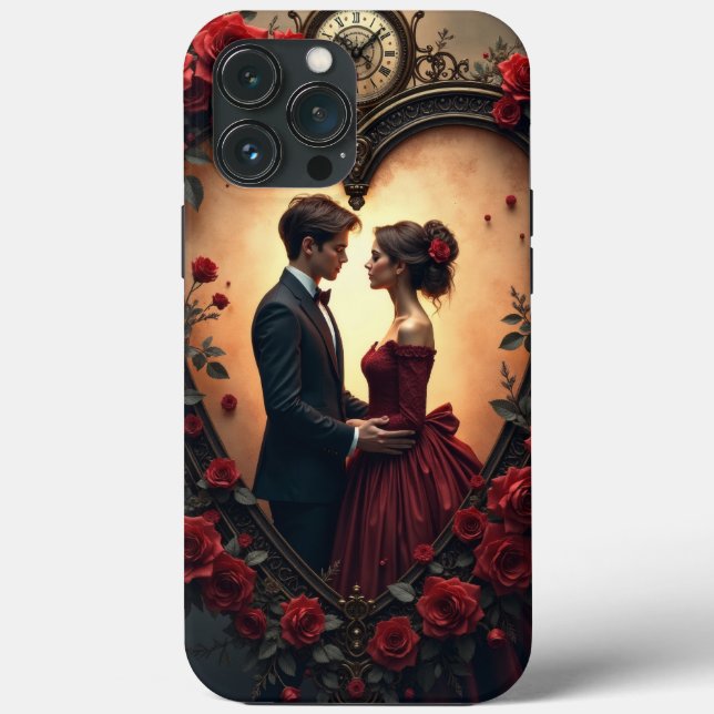 Timeless Love –Victorian Gothic Wedding Collection Case-Mate iPhone Case (Back)