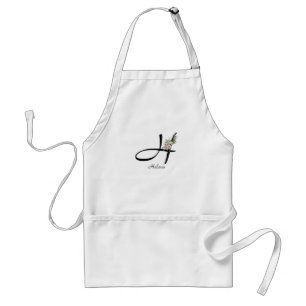 Timeless Monogrammed Gift for New Adventures Standard Apron