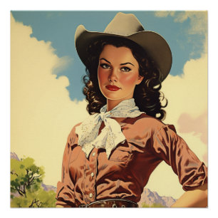 Timeless Prairie Passion: Wild West Whispers Poster