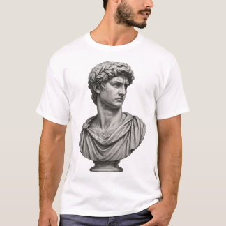 TIMELESS REBELLION – Defiance Carved in Marble T-Shirt