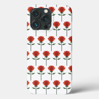 Timeless Red Rose iPhone 13 Pro Case
