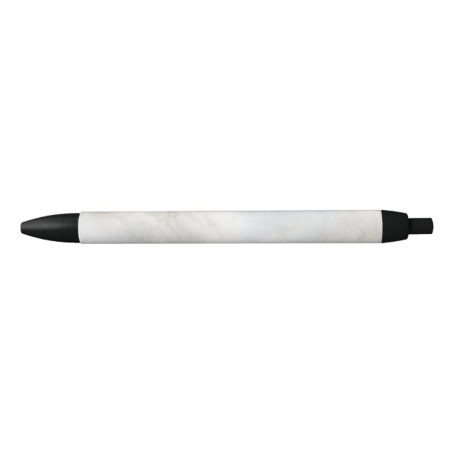 Timeless Refined Modern Luxury Marble Black Ink Pen (Front)