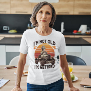 Timeless Retirement Boldly Printed T-Shirt