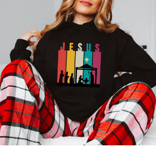 Timeless Reverence God Gift Retro Christmas Sweatshirt