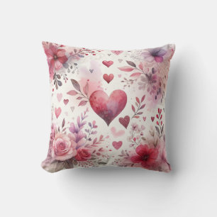 Timeless Romance: A Classic Valentine's Day Patter Cushion