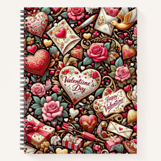 Timeless Romance: A Classic Valentine's Day Patter Notebook