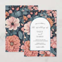 Timeless Romance: Vintage Faded Rose Pink Wedding