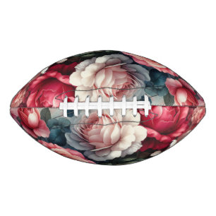 Timeless Rose Floral Charm American Football