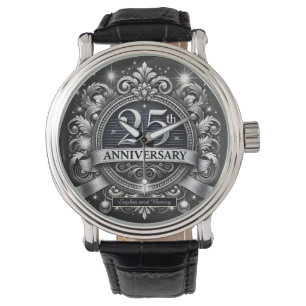 Timeless Silver: 25th Anniversary Watch