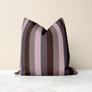 Timeless Stripes Eggplant Colour Cushion
