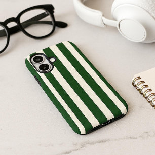 Timeless Stripes Green iPhone 16 Plus Case