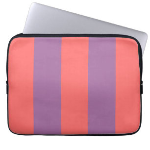 Timeless Stripes Retro Sundown Laptop Sleeve