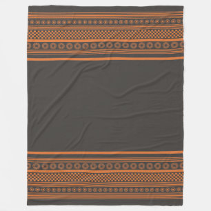 Timeless Style - Ancient Greek Rhodes Pattern Fleece Blanket
