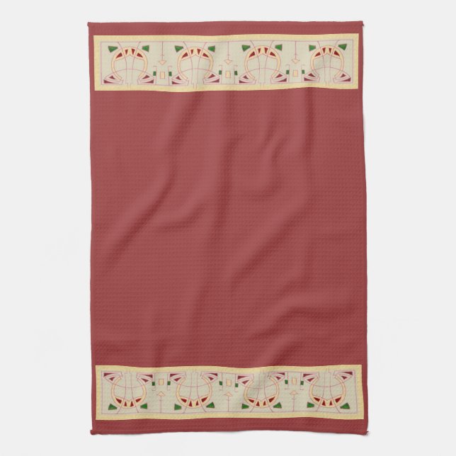 Timeless Sucessionist Graphic Desgin Tea Towel (Vertical)