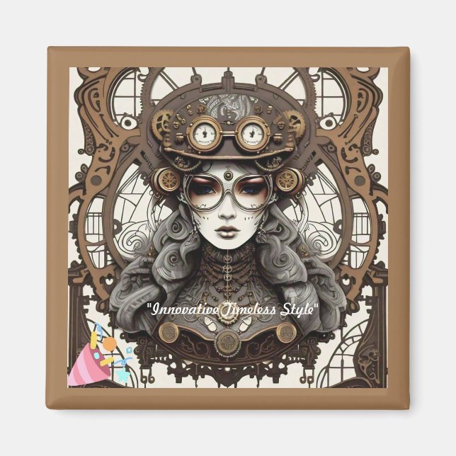 "Timeless Trends" Magnet (Front)