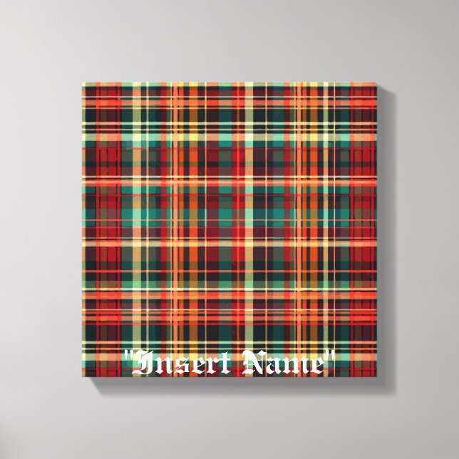 Timeless Tweed Canvas Print (Front)